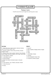 Educational game crossword logo