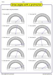 free measuring worksheets worksheets for measure lenght or angles