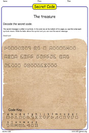 the sentence spy game secret code.
