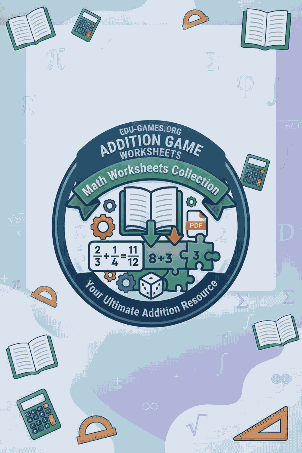 28 Printable Addition Games and Activity Sheets | Edu-Games