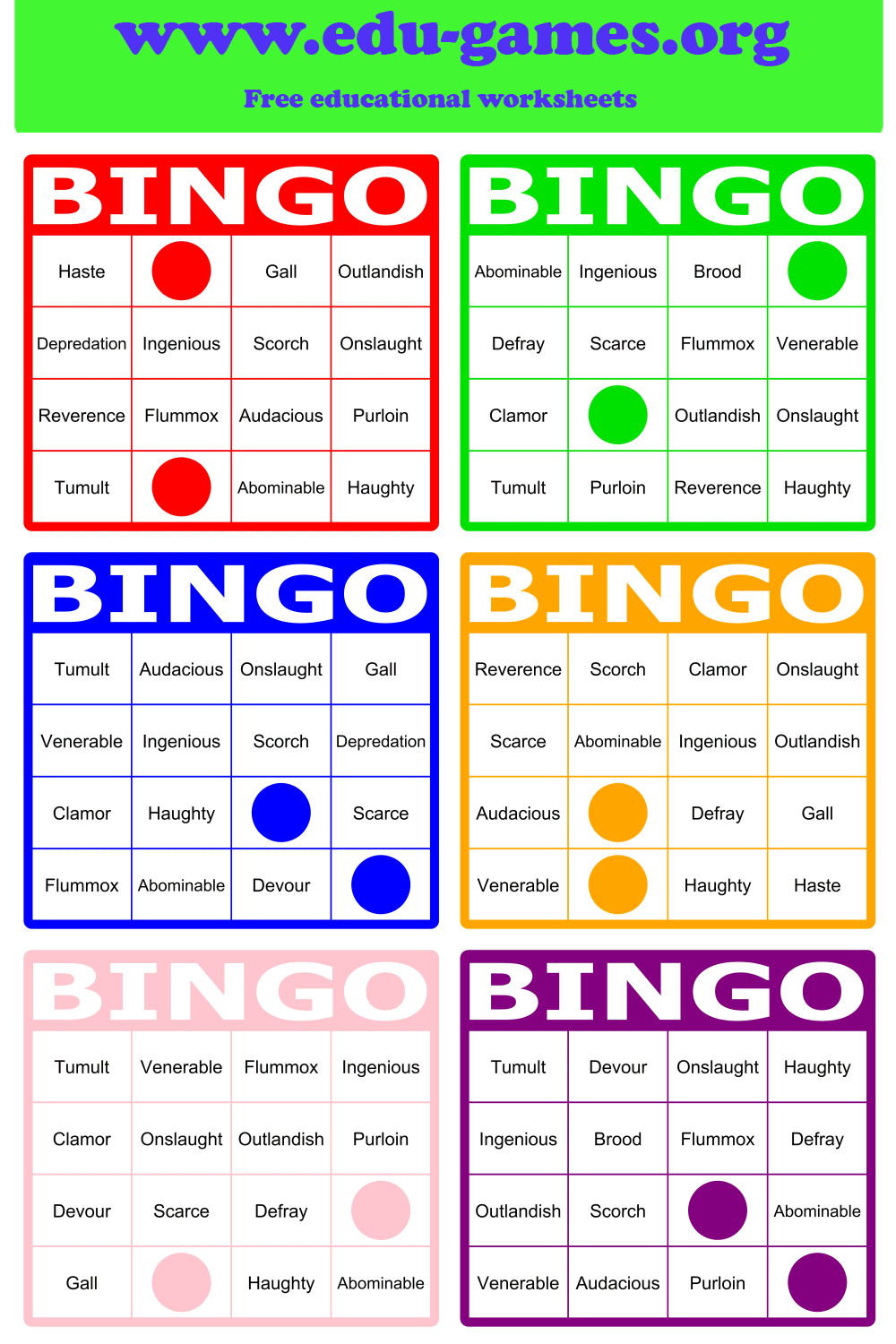 Bingo Terms Complete Glossary of Bingo Terminology & Slang🍻 Descubra a ...